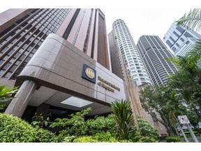 The Monetary Authority of Singapore, in Singapore, on Tuesday, Jan. 31, 2023. The financial watchdog's focus on enforcement is crucial to the country's ambition to be a trusted global financial hub where investors park trillions of dollars, the bulk from overseas.