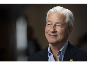 Jamie Dimon, chairman and chief executive officer of JPMorgan Chase & Co. Photographer: Marco Bello/Bloomberg
