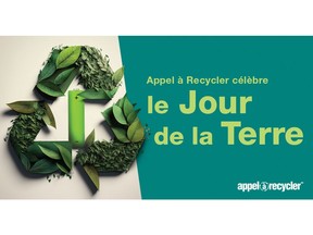 Appel à Recycler célèbre le Jour de la Terre