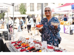 Add a BC Farmers' Market destination to your shopping and travel list this summer.Photo credit: Downtown Farmers' Market, Vancouver & Jasmine Noble