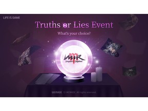 Wemade reveals "Truths or Lies" event for MIR M to celebrate April Fools' Day