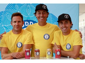 Buddha Brands founders (left to right): Mark Cigos, Michael Magnone and Christopher Magnone.