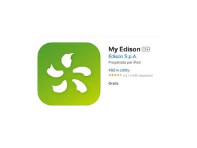 A screenshot of the Edison App as it appears on the App Store.