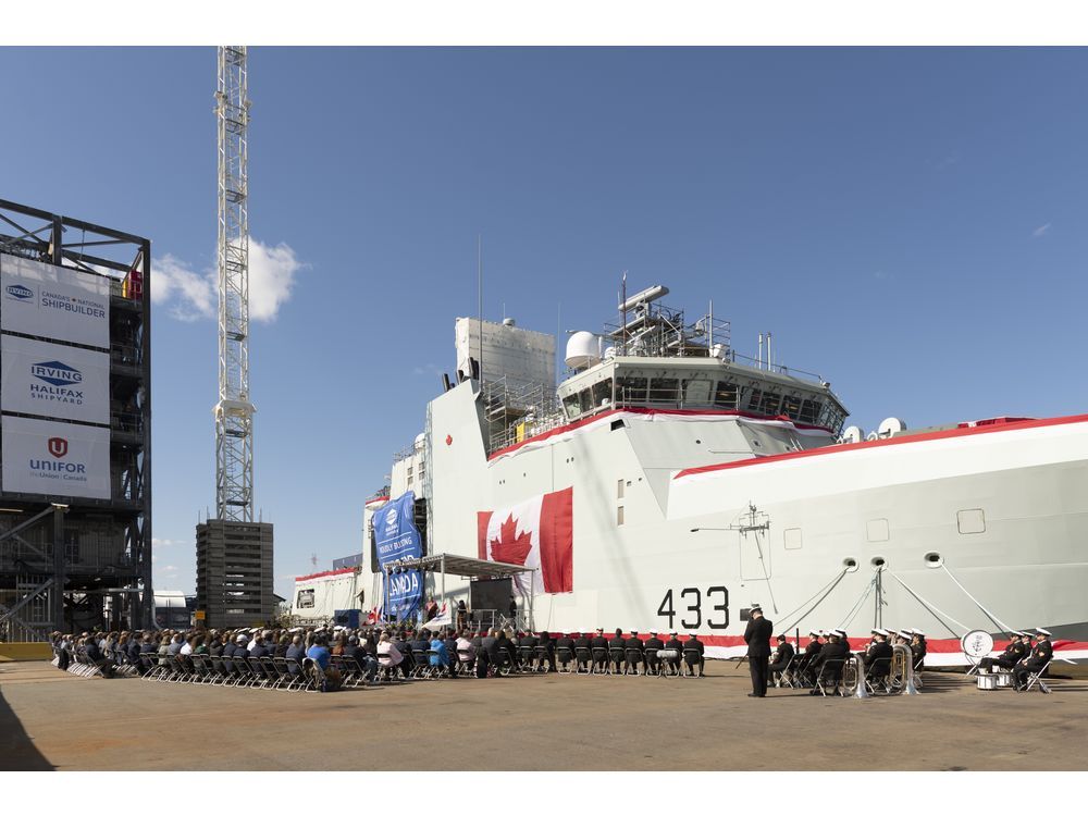 The Future HMCS William Hall Officially Named Today Financial Post   Hmcs William Hall 