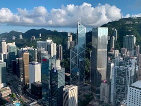 Hong Kong's financial district. Ontario Teachers' has closed its China equity investment team in the city.