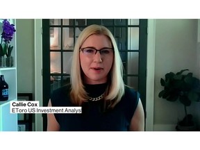 Callie Cox, eToro US Investment Analyst, Kriti Gupta, Bloomberg News and Gina Martin Adams, Bloomberg Intelligence respond to today's question of the day: what's right? equity or bond markets?