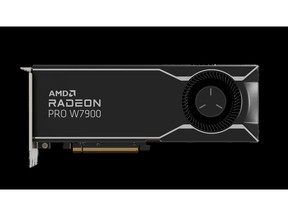 AMD Radeon PRO W7900 graphics card