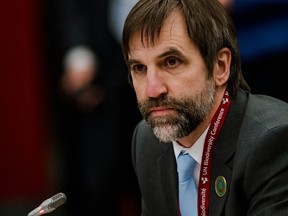 Environment Minister Steven Guilbeault in Montreal.