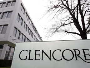 The Glencore headquarters in Baar, Switzerland is shown in an April 14, 2011 file picture.