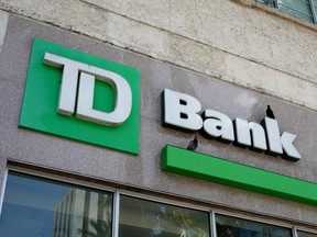 A TD Bank branch in Miami Beach, Fla.
