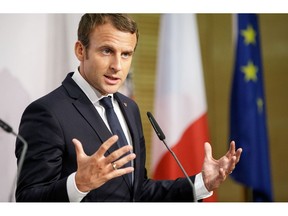 Emmanuel Macron Photographer: Lisi Niesner/Bloomberg