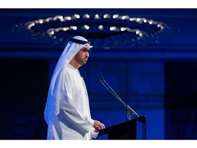 Sultan Ahmed Al Jaber, a United Arab Emirates minister and chief executive officer of Abu Dhabi National Oil Co. (ADNOC).