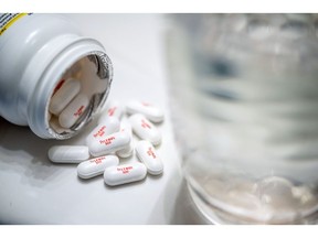 Johnson & Johnson Tylenol brand pain reliever pills are arranged for a photograph in Hastings on Hudson, New York, U.S., on Tuesday, Jan. 14, 2020. Johnson & Johnson is scheduled to release earnings figures on January 22.