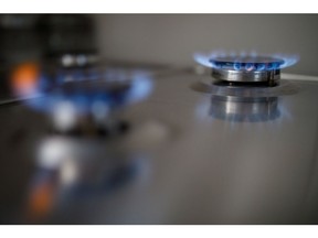 Gas burns on a domestic oven hob. Photographer: Goncalo Fonseca/Bloomberg