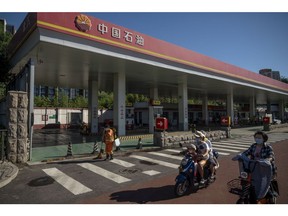 A PetroChina gas station in Beijing. Source: Bloomberg