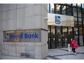 The Royal Bank of Canada (RBC) headquarters in Toronto, Ontario, Canada, on Wednesday, March 8, 2023. Rising rates are expanding Canadian banks' net interest margin, but a flatter and inverted yield curve limits upside, and a peak may come in 2023. Photographer: Della Rollins/Bloomberg