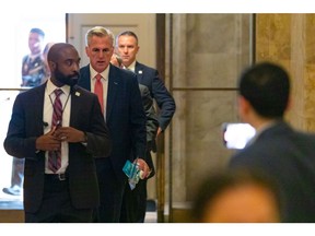 House Speaker Kevin McCarthy at the Capitol on Tuesday