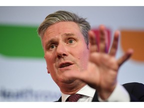 Keir Starmer, leader of the Labour Party, speaks at the British Chambers of Commerce (BCC) Global Annual Conference 2023 in London, UK, on Wednesday, May 17, 2023. Bank of England Governor Andrew Bailey will deliver a keynote speech at the conference.
