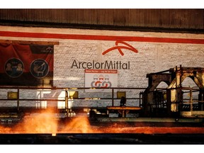 A rolling mill at the ArcelorMittal SA Ghent steel plant in Ghent, Belgium, on Thursday, March 17, 2022. While the European Union discusses massive borrowing to finance energy projects that would help wean the bloc off its dependence on Russian gas, ArcelorMittal European Chief Executive Officer Geert Van Poelvoorde said using hydrogen to decarbonize the Ghent plant -- which produces 3.6% of the EU's steel -- would require "massive energy" with four gigawatts of power capacity.