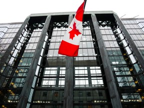 The Bank of Canada building in Ottawa.