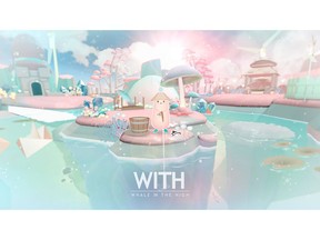 A new mobile relaxing idle game "WITH: Whale In The High" opens its pre-registration through the website, as well as on Google Play and App Store.