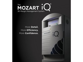 KUBTEC MOZART iQ 3D Margin Management System for intraoperative specimen imaging in breast conserving surgery.