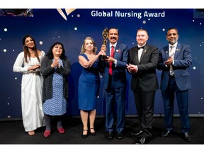 Margaret Helen Shepherd from the UK - Winner of the Aster Guardians Global Nursing Award 2023
