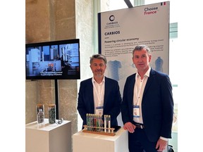 Emmanuel Ladent, CEO, and Alain Marty, Chief Scientific Officer, represent Carbios at the 6th Choose France Summit organized by the Elysée Palace