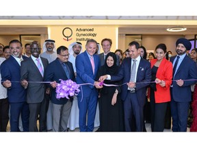 H.E. Dr. Maitha Bint Salem Al Shamsi, Minister of State, UAE Government, inaugurating Advanced Gynecology Institute at Burjeel Medical City