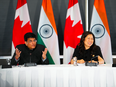 Canada and India's trade ministers