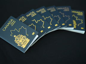New Canadian passports