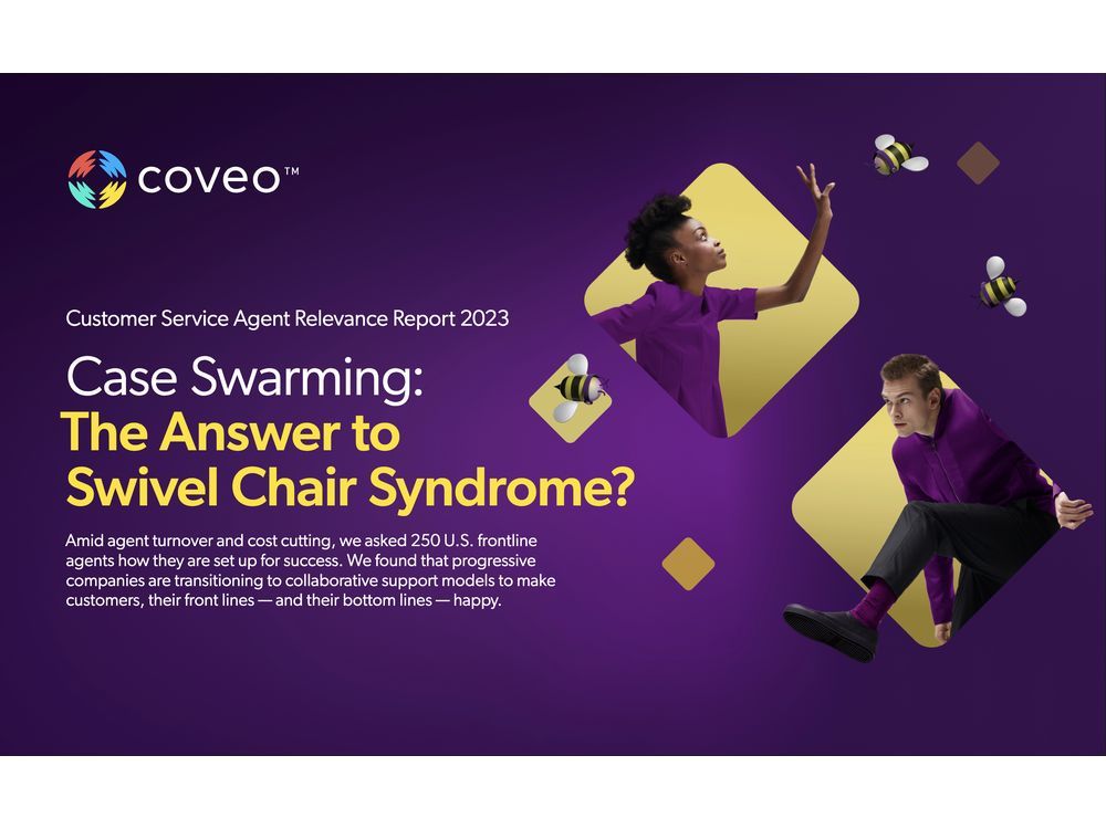 Coveo Report Could Case Swarming Be The Answer to Swivel Chair