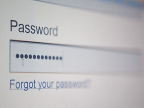 Passkeys -- the technology that will replace passwords-- have never truly been on the brink of widespread consumer adoption until this year, when Google, EBay and BestBuy started moving customers toward passkeys. A screen to enter a password to a website is shown in Ottawa on Thursday July 22, 2010.