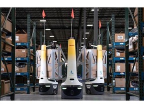 Locus Origin Bots at work across DHL facilities worldwide
