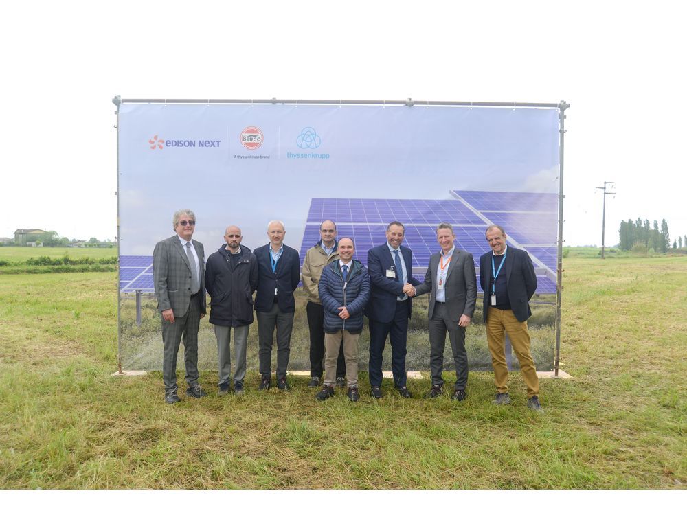 Edison Next signs contract with Berco for new photovoltaic plant