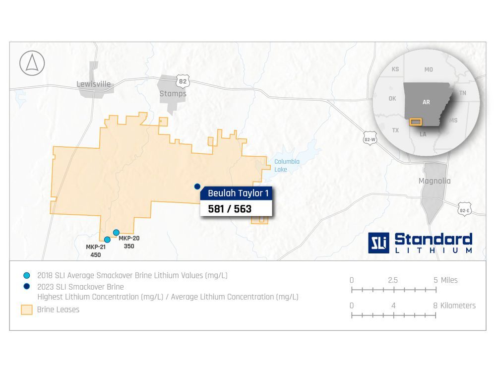 Standard Lithium Drills and Samples Highest Confirmed Grade Lithium