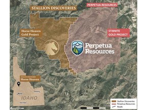 Horse Heaven Project borders Perpetua Resources