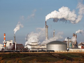 The Nutrien Redwater Fertilizer plant near Fort Saskatchewan, Alta.