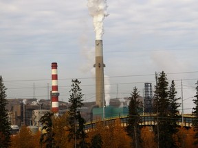 Suncor Energy Inc.'s base plant with upgraders, north of Fort McMurray, Alta.