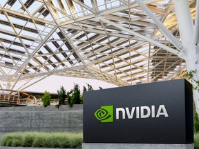 Nvidia's headquarters in Santa Clara, Calif.