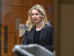 FILE - Former Theranos CEO Elizabeth Holmes arrives at federal court in San Jose, Calif., Oct. 17, 2022. Holmes has once again lost her bid to stay out of prison while she appeals her fraud conviction tied to a blood-testing hoax that bilked investors. In a one-page ruling, the U.S. Court of Appeals for the Ninth Circuit ruled Tuesday, May 16, 2023, that Holmes' appeal did not show that she would have received a shorter sentence or have her conviction reversed due to errors made during her trial.
