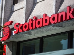 Scotiabank missed expectations in the second quarter, but raised its dividend.