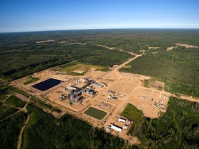 The Surmont oilsands project is located southeast of Fort McMurray, Alberta, in the Athabasca oilsands region.