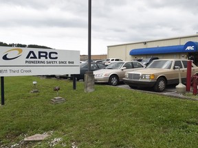 FILE -The ARC Automotive manufacturing plant is seen, July 14, 2015 in Knoxville, Tenn. The National Highway Traffic Safety Administration said Friday, May 12, 2023 that ARC Automotive Inc. of Knoxville should recall 67 million inflators in the U.S. because they could explode and hurl shrapnel.