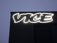 Vice Media offices display the Vice logo in California.