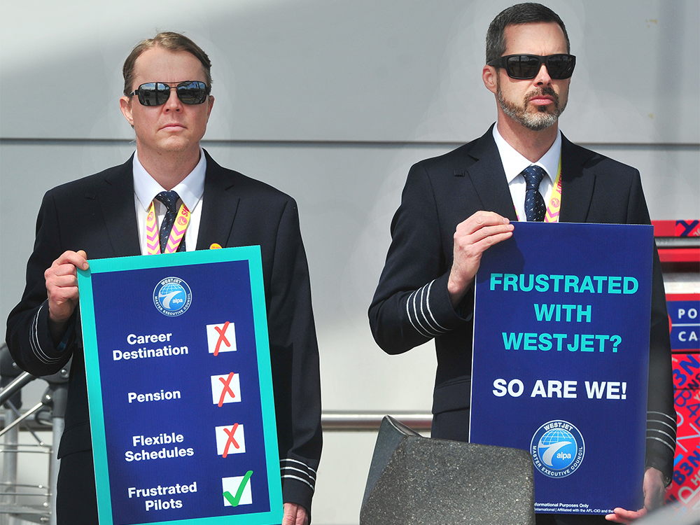 WestJet and its pilots reach 11th-hour deal to avoid strike