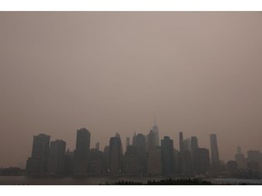 The Manhattan skyline on June 6.