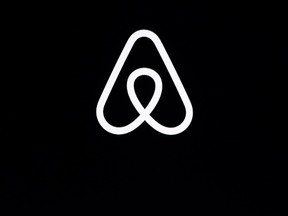 An Airbnb logo