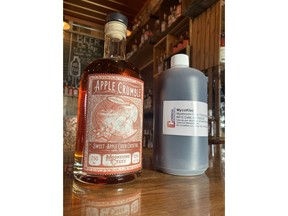 Moonshine Creek Distillery utilized MycoKleer™, a natural fining agent to clarify their Apple Crumble Cocktail.