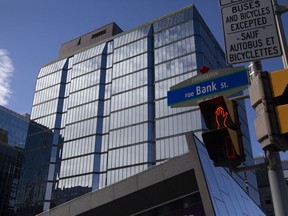 The Bank of Canada building in Ottawa.